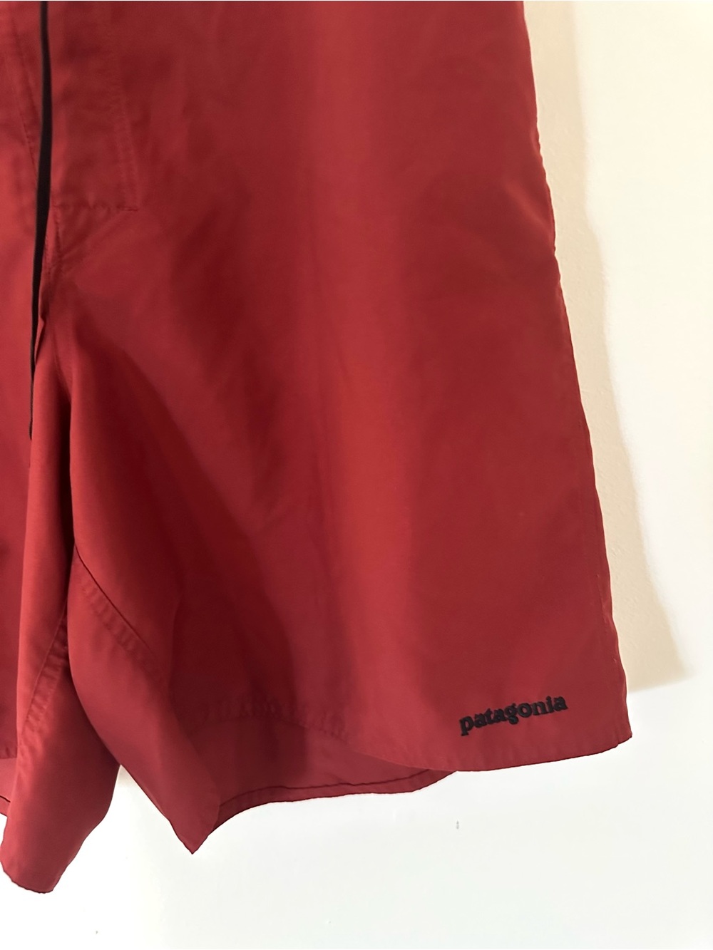 Patagonia Men's orange red Swim Board Shorts - Picture 4 of 8